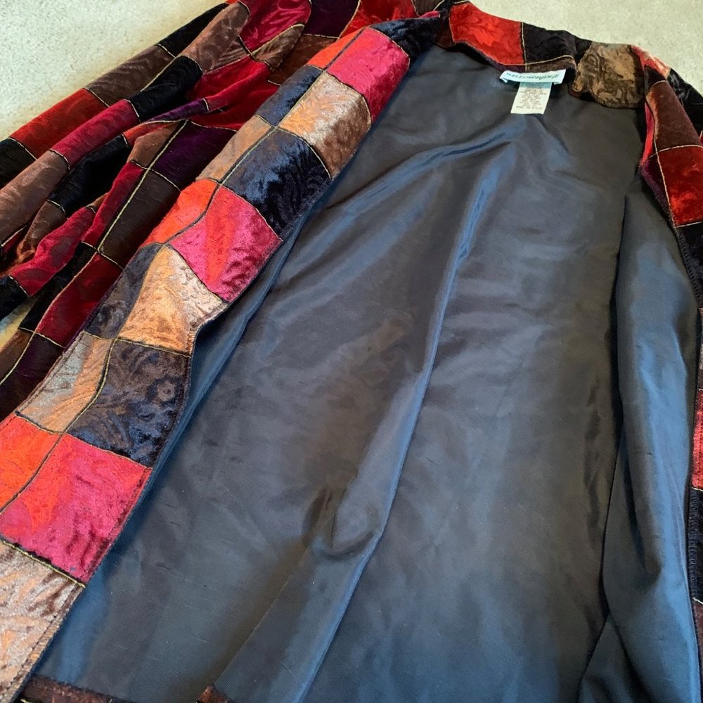 Willow Ridge Patchwork Blazer/Jacket Size 12 - image 4